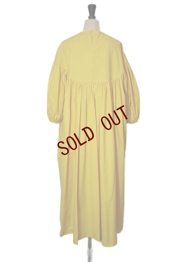 画像5: toogood　 THE EMBROIDERER DRESS　 SMOOTH COTTON　 col.TURMERIC