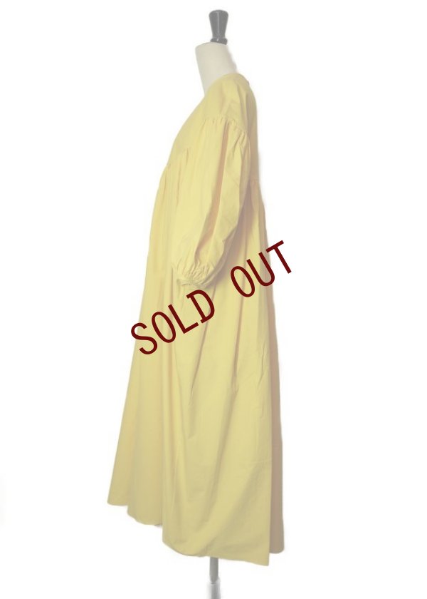 画像4: toogood　 THE EMBROIDERER DRESS　 SMOOTH COTTON　 col.TURMERIC