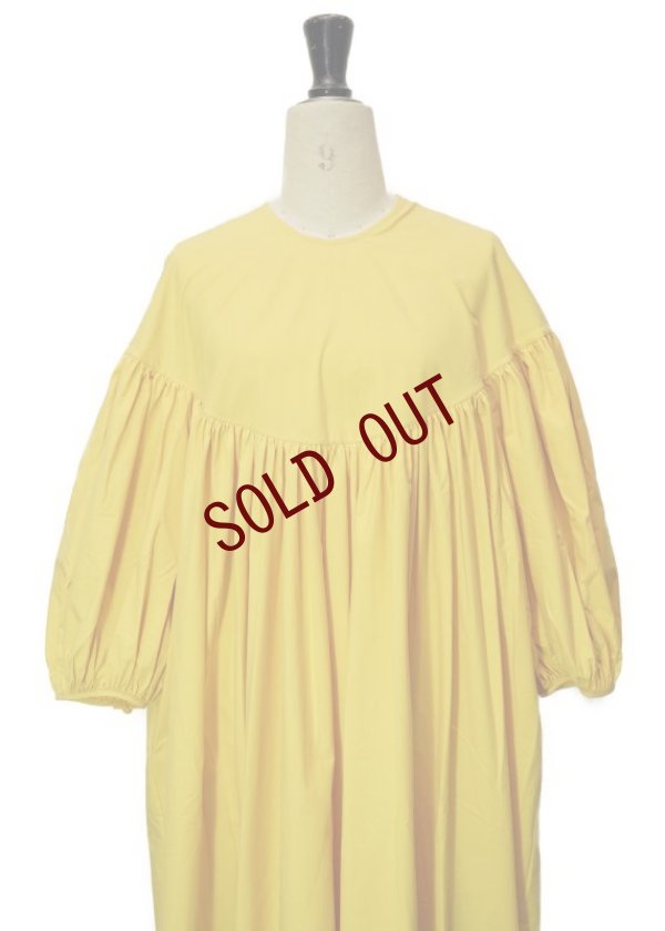 画像3: toogood　 THE EMBROIDERER DRESS　 SMOOTH COTTON　 col.TURMERIC