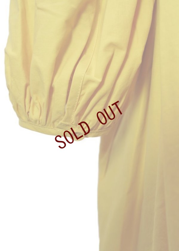 画像6: toogood　 THE EMBROIDERER DRESS　 SMOOTH COTTON　 col.TURMERIC