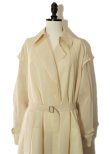 画像6: TENNE HANDCRAFTED MODERN　 LAYERED TRENCH COAT　 col. BEIGE×BEIGE (6)