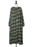 画像3: pas deux pareils　 KYOTO MARBLE　 ケープギャザーワンピース　 col.BLACK SHELL (3)