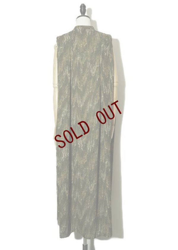 画像6: pas deux pareils　 KYOTO MARBLE　 ノースリーブバルーンワンピース　 col.STARDUST