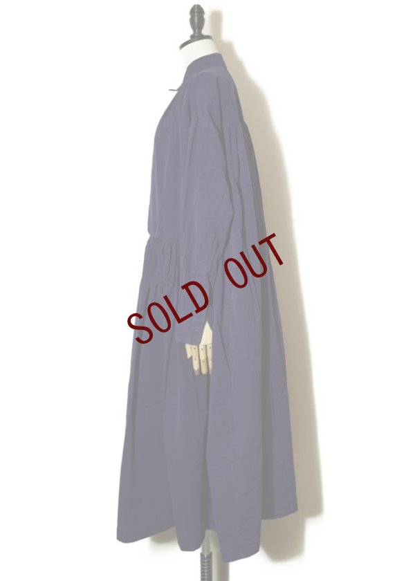 画像5:  CASEY CASEY　 18FR365  YUKARI DRESS PAPER COTTON　 col.INDIGO