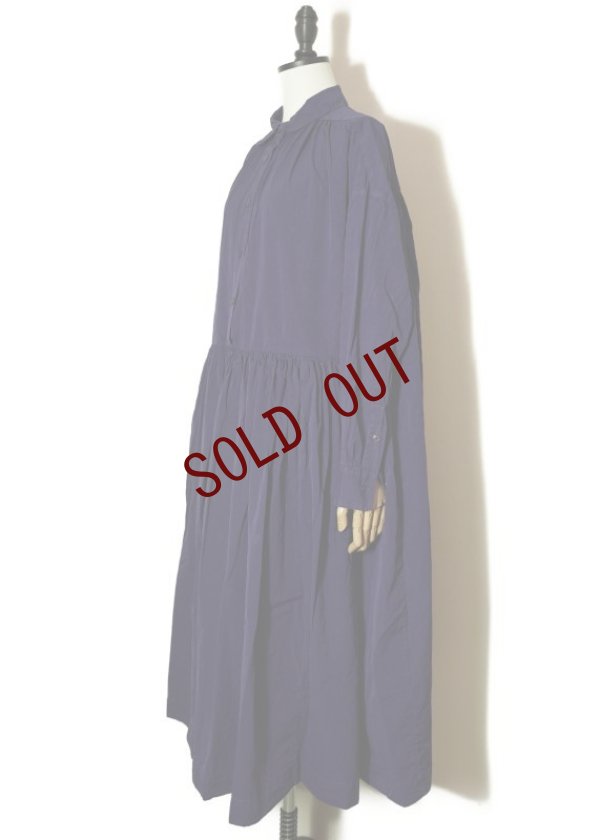 画像4:  CASEY CASEY　 18FR365  YUKARI DRESS PAPER COTTON　 col.INDIGO