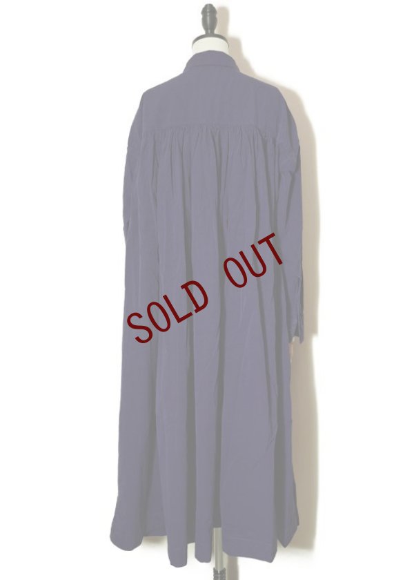 画像7:  CASEY CASEY　 18FR365  YUKARI DRESS PAPER COTTON　 col.INDIGO