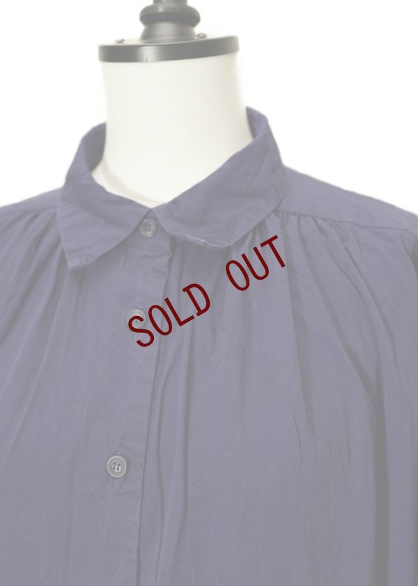 画像3:  CASEY CASEY　 18FR365  YUKARI DRESS PAPER COTTON　 col.INDIGO