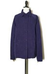 画像1:  CASEY CASEY　 18FV185  ROTTY JACKET - DOUBLE COTTON　 col.INDIGO (1)