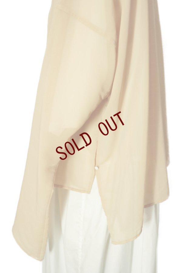 画像6: TENNE HANDCRAFTED MODERN　 LAYERD BALLOON DRESS　 col. ORANGE / WHITE