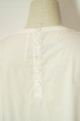 画像13: TENNE HANDCRAFTED MODERN　 LAYERD BALLOON DRESS　 col. ORANGE / WHITE