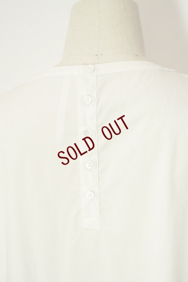 画像13: TENNE HANDCRAFTED MODERN　 LAYERD BALLOON DRESS　 col. ORANGE / WHITE