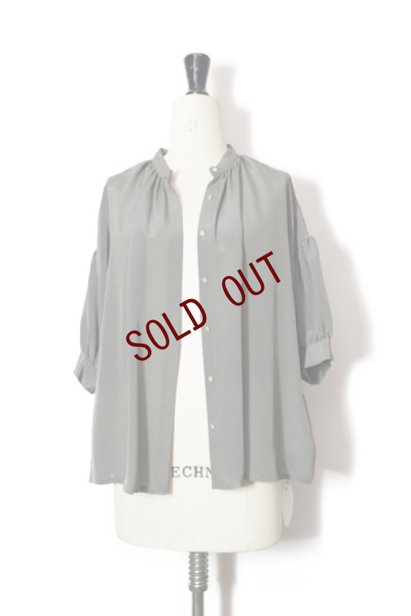 画像4: humoresque　 gather short sleeve 　 col.gray