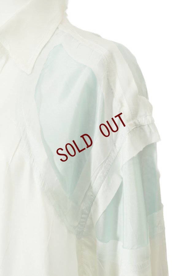 画像5: EDWARD CUMING　 CIRCLE WINDOW WIDE SHIRT　 col.SAX/MINT/SUN