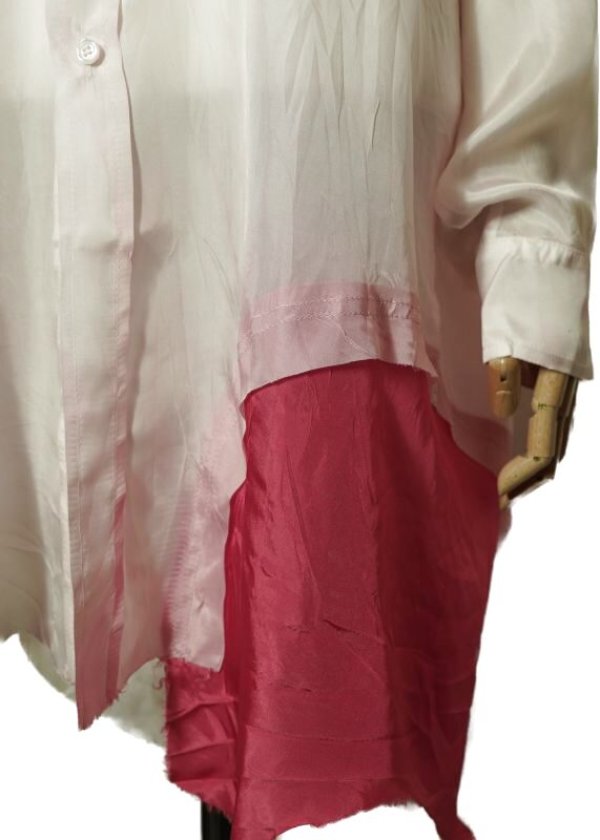 画像4: EDWARD CUMING　 CIRCLE WINDOW WIDE SHIRT　 col.BRICK/PINK