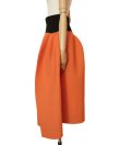 画像2: CFCL　 POTTERY SKIRT 1　 col.BLACK-ORANGE (2)