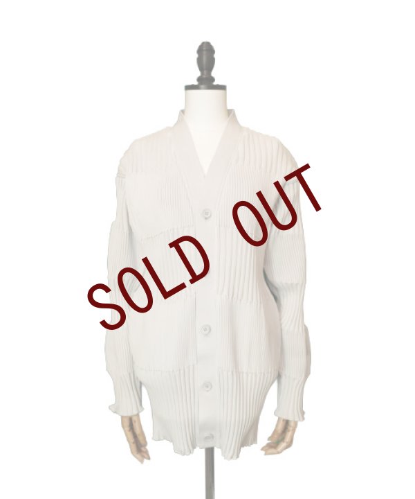 画像1: CFCL　 FLUTED CARDIGAN1　 col.LIGHT GRAY (1)