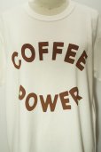 画像2: TACOMA FUJI RECORDS　<br />COFFEE POWER designed by Yunosuke　<br />col.WHITE x BROWN (2)