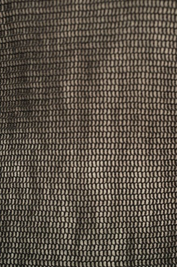 画像7:  AURALEE　 WOOL RASCHEL MESH L/S TEE　 col.BLACK