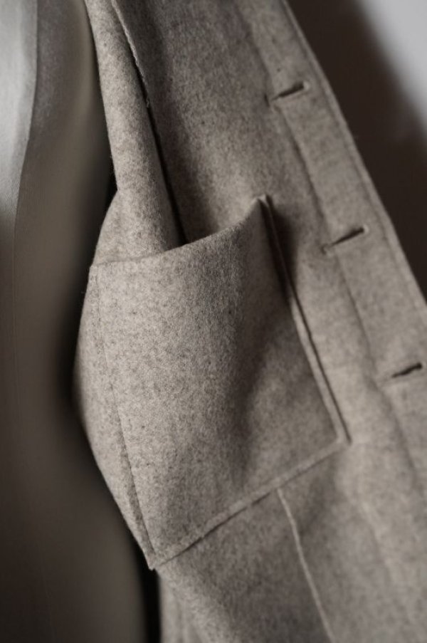 画像8: toogood　 THE PHOTOGRAPHER JACKET - WOOL FELT　 col.Stone
