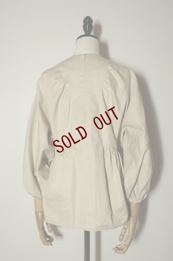 画像5: TENNE HANDCRAFTED MODERN　 VOLUME SLEEVE TUCK PULL-OVER　 col. PINK BEIGE