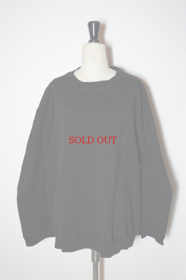 画像2: MARINA YEE　 MY Sweet1 - Large Sweatshirt（turned sleeves)　 col.Black