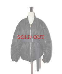 MARINA YEE　 M.Y Bomber - customized bomber jacket　 col.Black