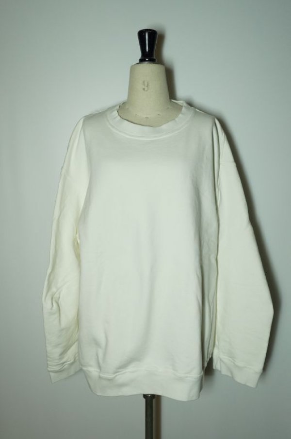 画像2: MARINA YEE　 MY Sweet1 - Large Sweatshirt（turned sleeves)　 col.White