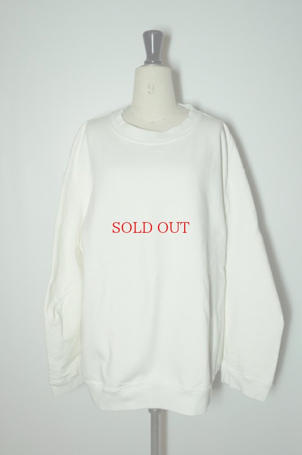 画像2: MARINA YEE　 MY Sweet1 - Large Sweatshirt（turned sleeves)　 col.White