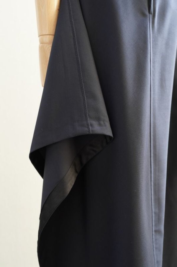 画像4: BOWTE　 WOOL MOHAIR DOSKIN NAVY ASYMMETRY SKIRT　 col.DK. NAVY