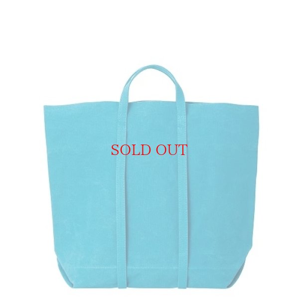 画像1: AMIACALVA　 LIGHT OUNCE CANVAS TOTE(T)　 col.TURQUOISE