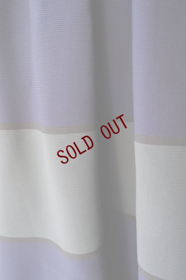 画像8: CFCL　 POTTERY SLEEVELESS BUST FLARE DRESS　 col.NAVY MULTI