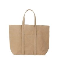 AMIACALVA　 WASHED CANVAS 6POCKETS TOTE(M)　 col.BEIGE