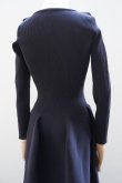 画像7: CFCL　 POTTERY GLITTER ROUNDNECK LONG SLEEVE DRESS　 col.NAVY-BLACK (7)