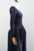 画像5: CFCL　 POTTERY GLITTER ROUNDNECK LONG SLEEVE DRESS　 col.NAVY-BLACK (5)