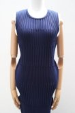 画像2: CFCL　 FLUTED  SLEEVELESS DRESS　 col.NAVY (2)