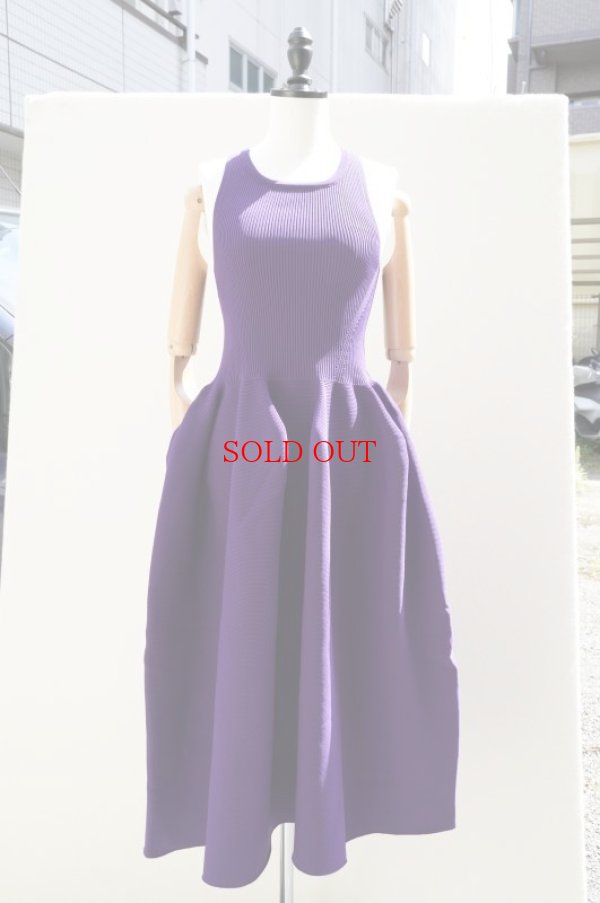 画像2: CFCL　 POTTERY HS SLEEVELESS DRESS　 col.VIOLET