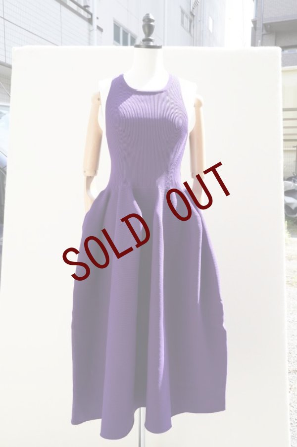 CFCL POTTERY HS SLEEVELESS DRESS col.VIOLET - rollot CFCL POTTERY HS SLEEVELESS DRESS col.VIOLET - rollot