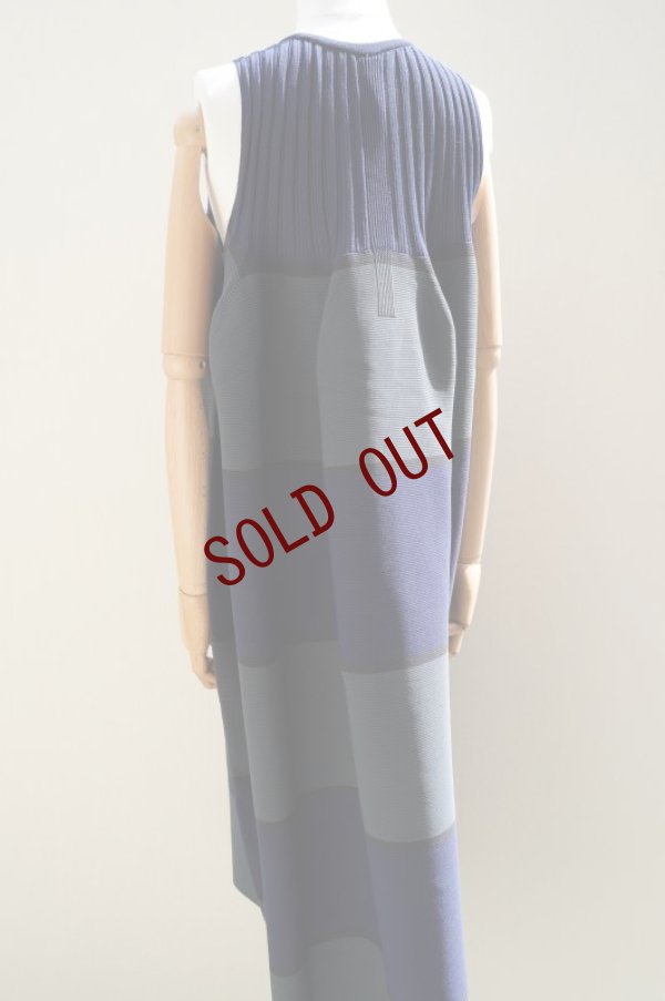 画像7: CFCL　 POTTERY SLEEVELESS BUST FLARE DRESS　 col.NAVY MULTI