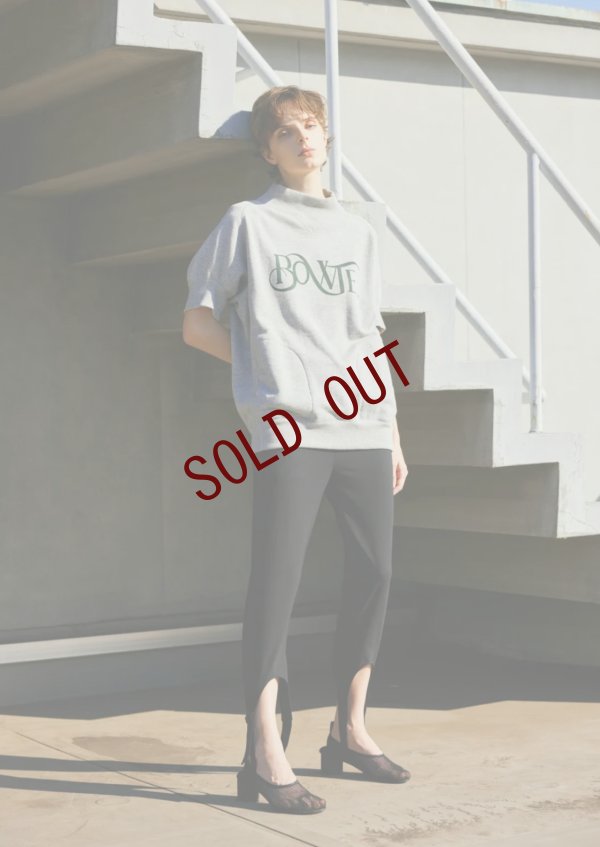 画像9: BOWTE　 COTTON LOOP WHEEL HIGH NECK SHORT SLEEVE　 col.GREY