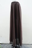 画像3: Cristaseya　 05VD-CO-DBR　 LONG SKIRT　 col.DARK ROWN (3)