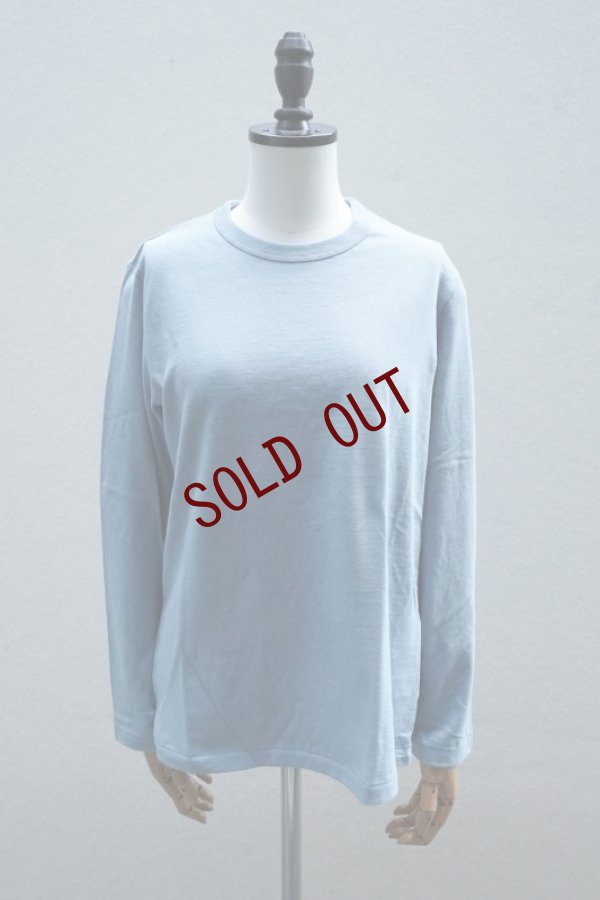 画像1: eleven 2nd　 Plain Cotton Jersey Long T-shirt　 col. Sky Blue