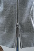 画像3: eleven 2nd　 Cotton Sweat Jersey Hooded Zip-Up　 col. Melange Grey