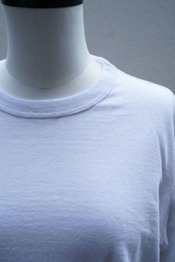 画像2: eleven 2nd　 Plain Cotton Jersey Long T-shirt　 col. White