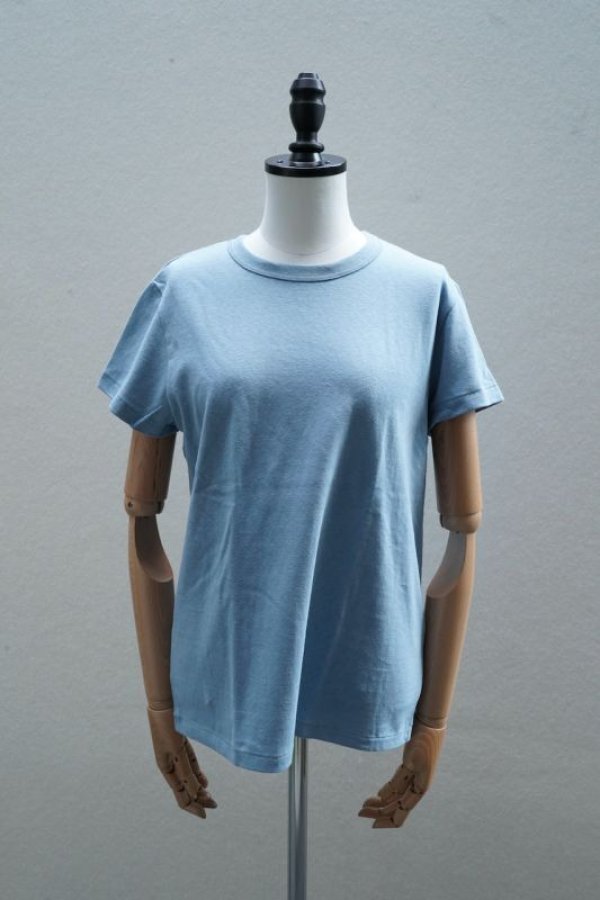 画像1: eleven 2nd　 Plain Cotton Jersey Short T-shirt　 col. Sky Blue