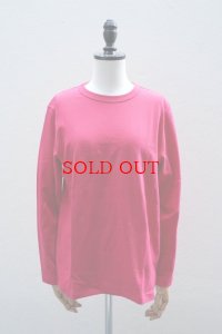 eleven 2nd　 Plain Cotton Jersey Long T-shirt　 col. Rose