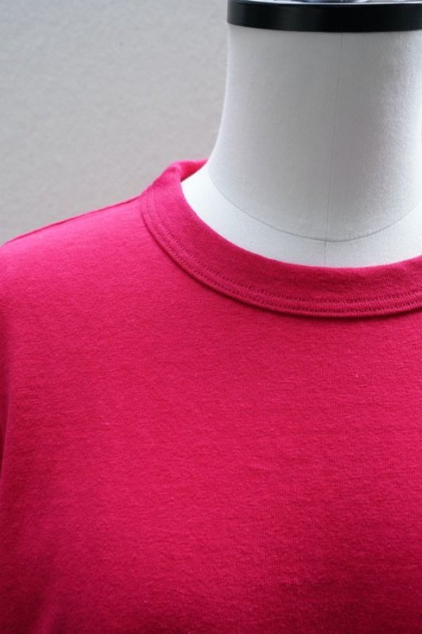 画像2: eleven 2nd   Plain Cotton jersey Mens T-shirt  col.Rose