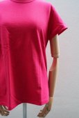 画像4: eleven 2nd　<br />Plain Cotton Jersey Short T-shirt　<br />col. Rose (4)