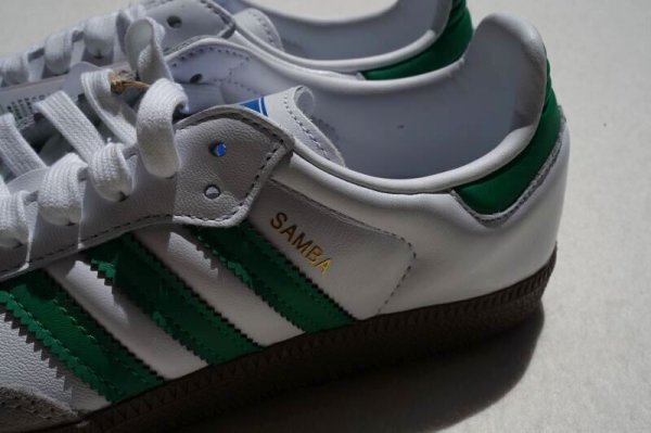 画像1: adidas　 SAMBA OG　 col.FOOTWEAR WHITE /  GREEN  / SUPPLIER COLOR