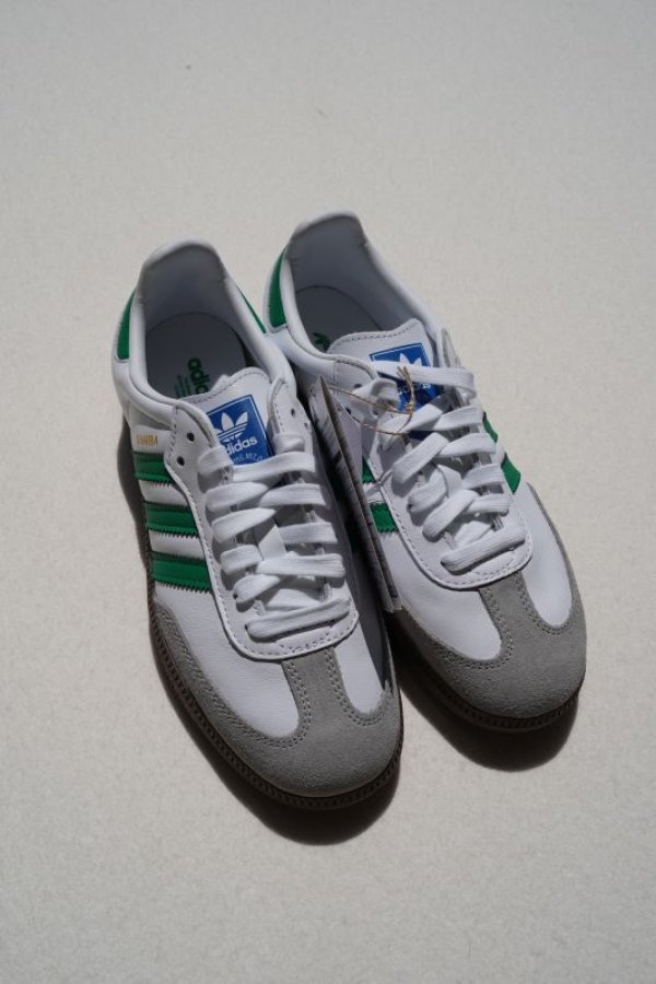 画像2: adidas　 SAMBA OG　 col.FOOTWEAR WHITE /  GREEN  / SUPPLIER COLOR