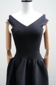 画像1: CFCL　<br />POTTERY HS OFF SHOULDER SWEETHEART DRESS　<br />col.BLACK (1)